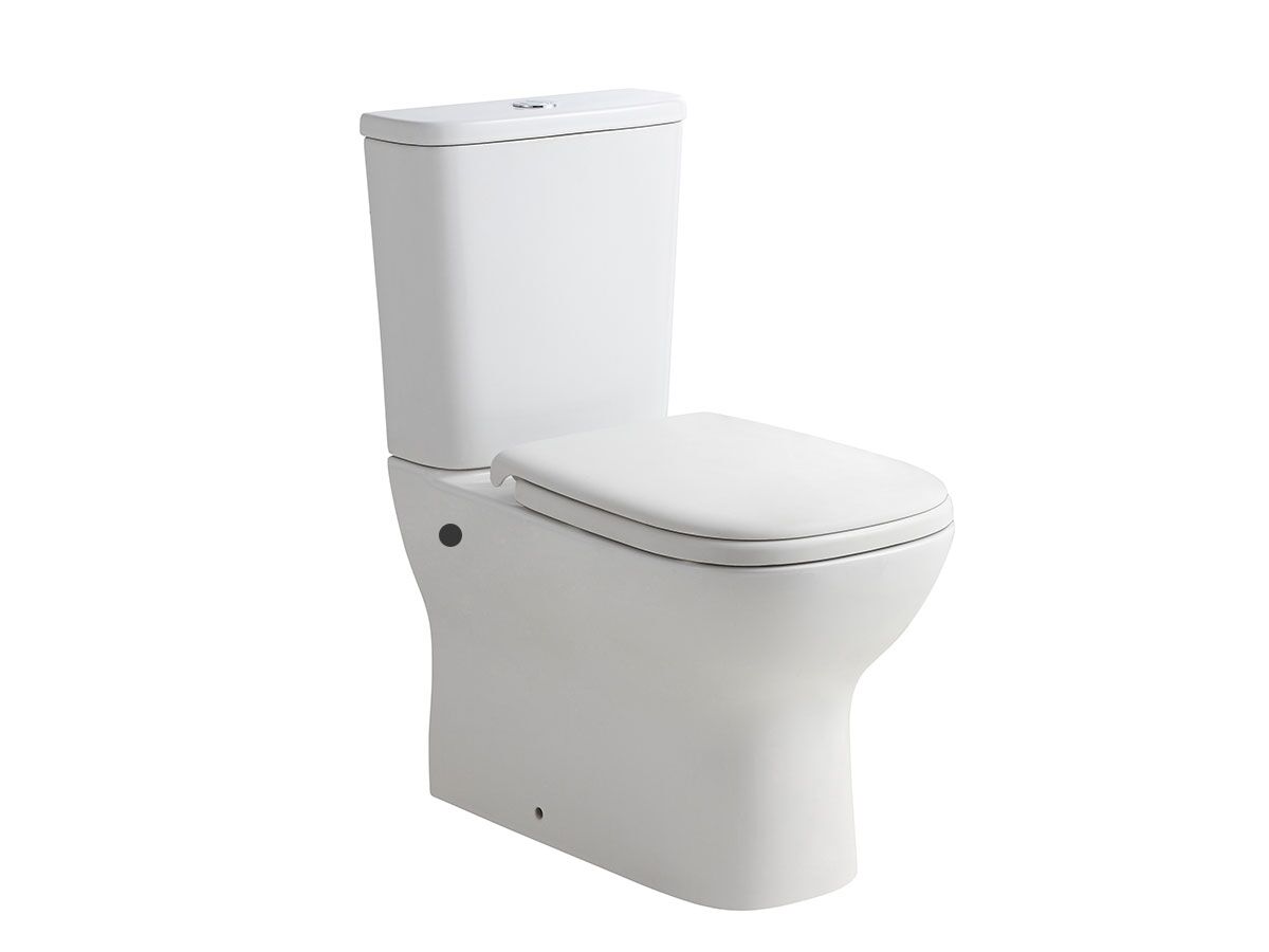 Web 1200x900 Posh Domaine Rimless Close Coupled Back to Wall Toilet Suite Bottom Inlet with Soft Close Quick Release Seat 4 Star